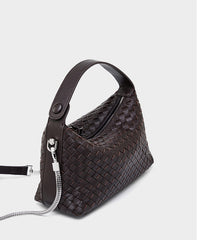 2024 Summer Collection: Luxurious Lambskin Woven Handbag for Women |  Handcrafted Versatile Vintage-Inspired Shoulder Crossbody Bag