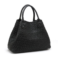 Chic Serpent Print Tote Bag - Luxurious Metallic & Vivid Hues Handwoven Vegan Leather Tote/Weekend Bag