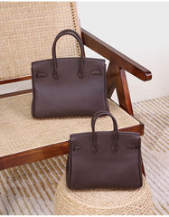 Luxury Classic Genuine Leather Bag Silver Tone, Must-have Leather Designer Bag, Shoulder Bag, Crossbody Bag, Gift For Her