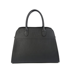 Versatile Genuine Leather Tote Bag - Women's Boston Shoulder Bag for Everyday Commute, Luxury Designer Bag