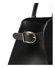 Versatile Genuine Leather Tote Bag - Women's Boston Shoulder Bag for Everyday Commute, Luxury Designer Bag