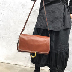 Women Leather Bag, Leather crossbody purse, Black soft bag, Everyday trendy crossbody Handmade bag, Messenger Purse